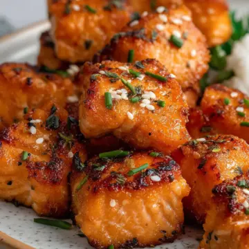 Air Fryer Salmon Bites