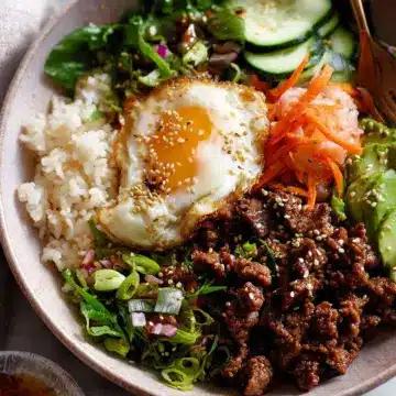 Korean Beef Bulgogi Rice Bowls – The easy way!