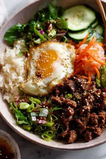 Korean Beef Bulgogi Rice Bowls – The easy way!