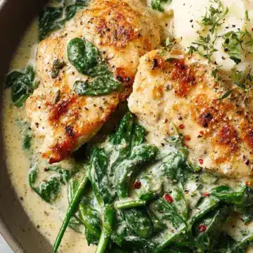 Creamy Chicken Florentine