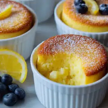 Lemon Pudding Cakes