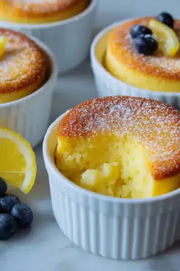 Lemon Pudding Cakes