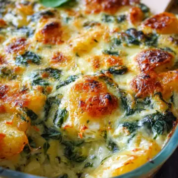 Spinach Potato Casserole