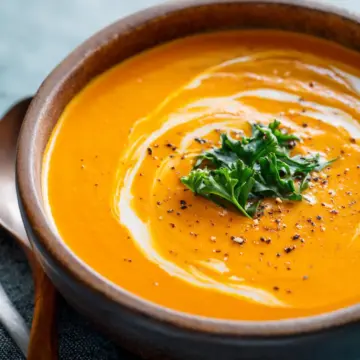 Creamy Roasted Carrot Soup