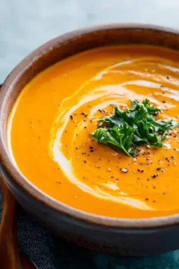 Creamy Roasted Carrot Soup