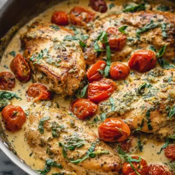 Creamy Pesto Chicken