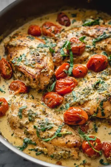 Creamy Pesto Chicken