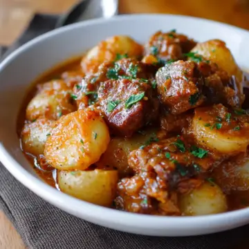 Saucy Hungarian Red Potato Goulash