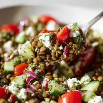 Greek Lentil Salad